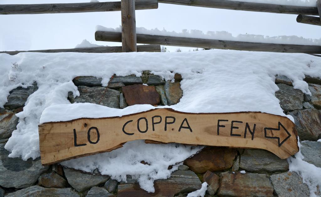 דירות אאוסטה Lo Coppa Fen מראה חיצוני תמונה